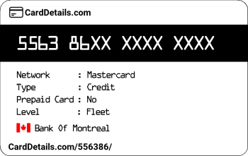 Card Details: 556386
