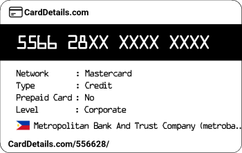 Card Details: 556628