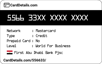 Card Details: 556633