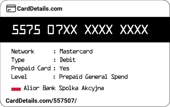 Card Details: 557507