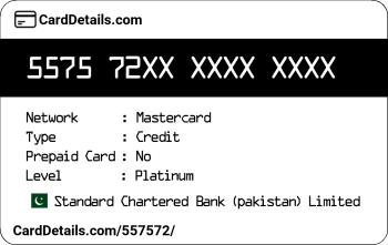 Card Details: 557572