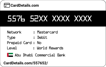 Card Details: 557652