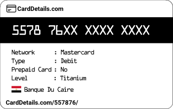 Card Details: 557876