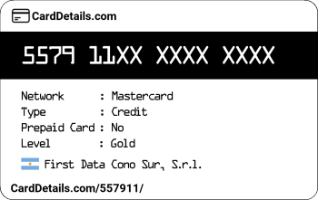 Card Details: 557911