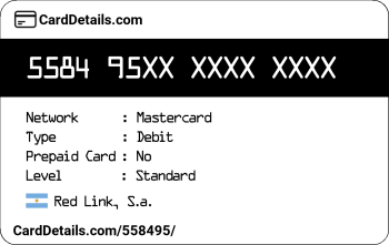 Card Details: 558495