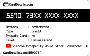 Card Details: 559073