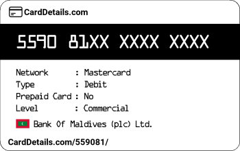 Card Details: 559081