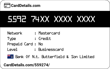 Card Details: 559274