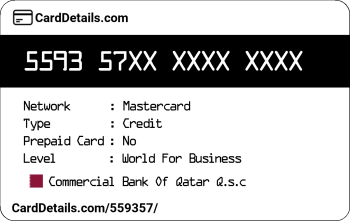 Card Details: 559357