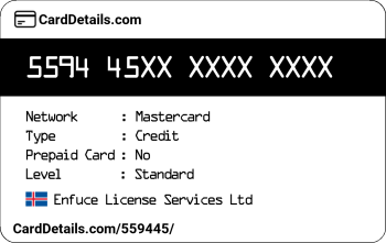Card Details: 559445