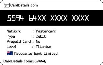 Card Details: 559464