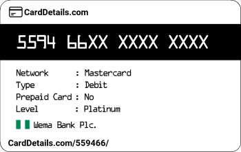Card Details: 559466