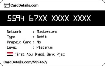 Card Details: 559467