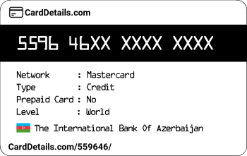Card Details: 559646