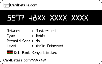Card Details: 559748