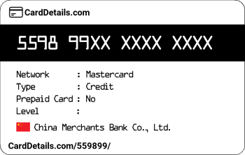 Card Details: 559899