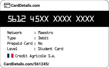 Card Details: 561245