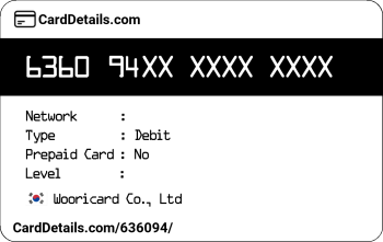 Card Details: 636094