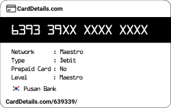 Card Details: 639339
