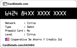 Card Details: 642484