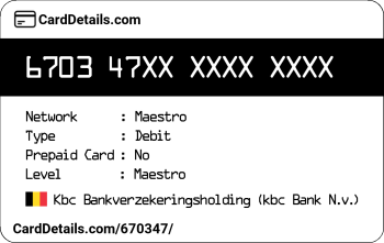 Card Details: 670347