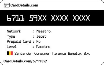 Card Details: 671159