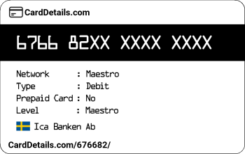 Card Details: 676682