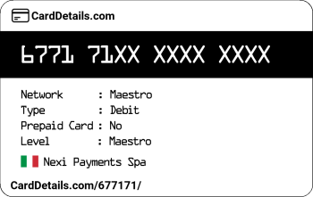 Card Details: 677171