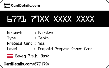 Card Details: 677179