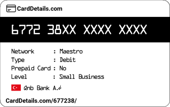 Card Details: 677238