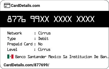 Card Details: 877699